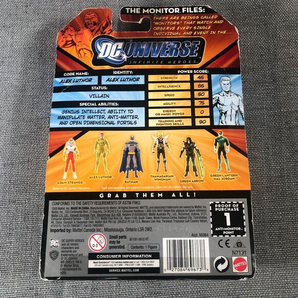 DC Universe Infinite Heroes Crisis 3 3/4" Alex Luthor Figure Series 1 Figure 33 - Picture 3 of 3